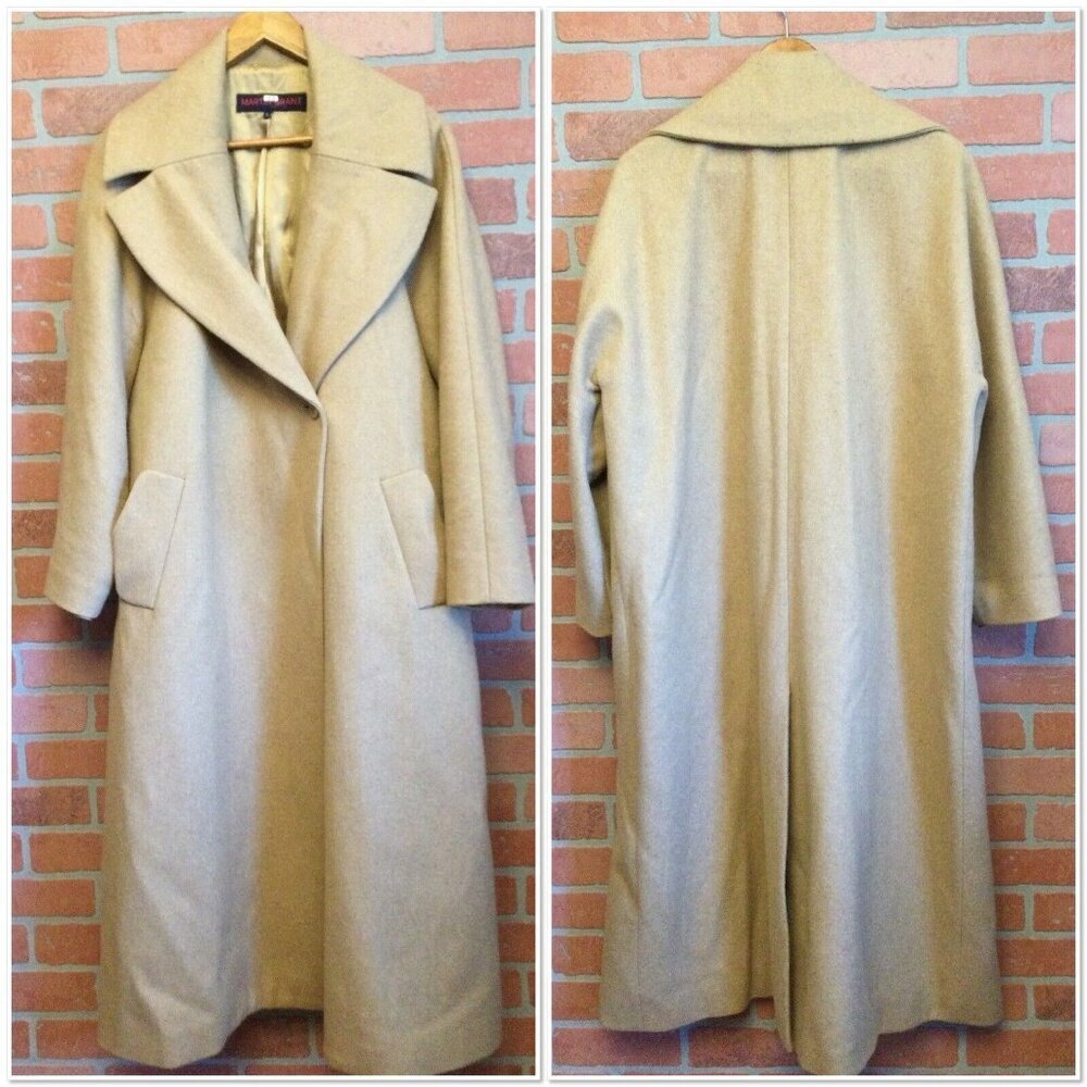 Mender’s delight: Martin Grant Womens Long Wool Coat